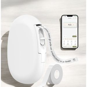 Labelprinter - Sticker Printer Thermische Label Printer voor iOS en Android - Draadloze Label Machine Voor, Home, Office, School