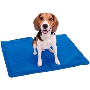 Koelmat voor honden / Verkoelingsmat hond / Verkoeling hond  - 40x50cm - Blauw