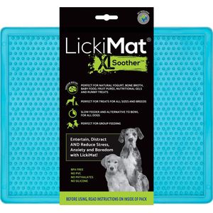 LickiMat Soother Original - Voerbak - Likmat - Slowfeeder - Turquoise