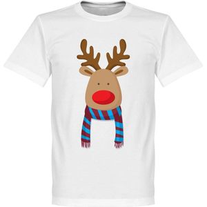 Reindeer Supporter T-Shirt - Paars/Lichtblauw - XXXXL