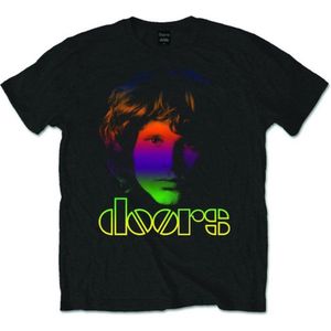 The Doors - Morrison Gradient Heren T-shirt - L - Zwart