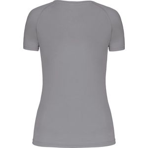 PROACT® Dames sport-t-shirt V-hals PA477 - Fine Grey - XXL