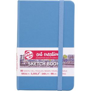 Schetsboek tac 9x14 140g lichtblauw | Krimp a 1 stuk