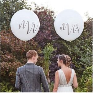 *** Mister and misses ballon - Folieballon - Huwelijk - Mr & Mrs ballon - Trouwballon - Trouwen - voor huwelijk