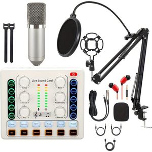 Livano Audio Mixer - Mengpaneel - DJ - Mixer - Gaming - Podcast - Wit - Set