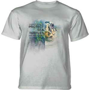 T-shirt Protect Turtle Grey KIDS S