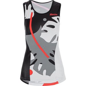 Santini Fietstop Dames Koraal - Maui Sleek Tri Top - M