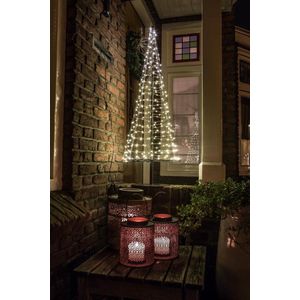 FAIRYBELL - Santa's Tree - 250LED - Zwart/Koper - H100cm