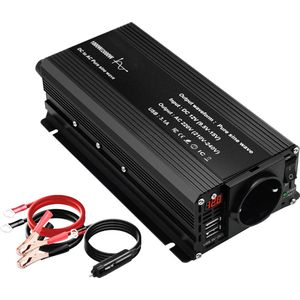 Lexium Omvormer 12V 230V - Spanningomvormer - Auto omvormer - Stopcontact - Autolader