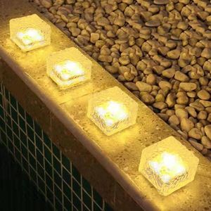 Waterdichte solar buitenverlichting - Set van 4 zonnelampen voor balkon en patio