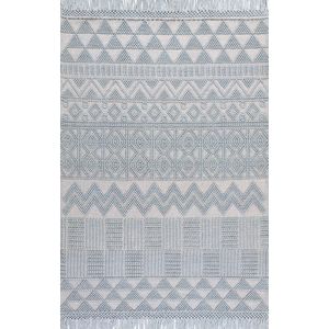 Vloerkleed Nourison Anya 01 Duck Egg - maat 120 x 170 cm