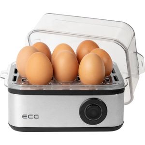 ECG 5080 Eierkoker, Capaciteit: 8 eieren of 4 gebakken eieren