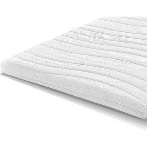 Cool & Fresh Hotel XL Topper - Topdekmatras 120x200x10cm - HYBRID Koudschuim - DELUXE - Orthopedisch - Medical - Anti Bacterieel - Medium/stevig -