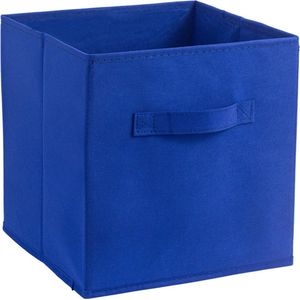 Set van 3 opvouwbare opbergdozen, stoffen opbergdozen met handgrepen en stoffen opberglade voor kast- en speelgoedopslag. Twee specificaties: 27*27*28CM & 33*38*33CM, meerdere kleuren beschikbaar