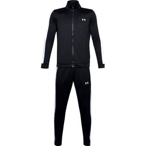 Under Armour UA Knit Track Suit Heren Trainingspak - Black - Maat XXL