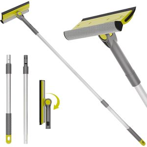 Raamwisser 2-in-1 met Verlengstang voor Optimale Raamreiniging