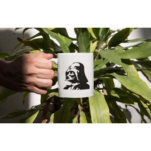 Rick & Rich Mok - Mok Darth Vader 4 - Mok Star Wars - Mok met opdruk - Grappige Mok - Witte koffie mok bedrukt - Witte thee mok - Cadeau voor man - Cadeau voor vrouw