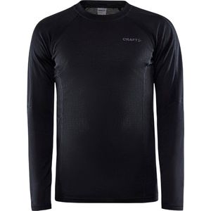 Craft extra warm Thermo shirt heren - Lange mouw - Tee - XL - Zwart