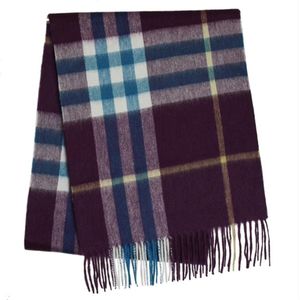 L-180*35 Warme Wol Klassieke Engelse Ruiten sjaal - Tijdloos Elegant voor de Winter, Topkwaliteit