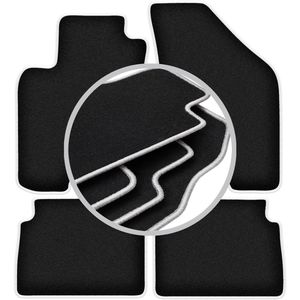 CARLUX-SILVER automatten voor: Chevrolet Lacetti hatchback, sedan (2003-2012)