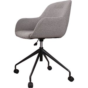 DS4U® Milan bureaustoel bouclé - grijs