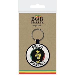 Bob Marley - One Love - Stoffen sleutelhanger