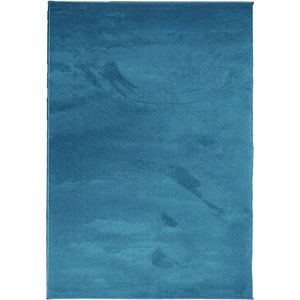 vidaXL - Vloerkleed - OVIEDO - laagpolig - 120x170 - cm - turquoise