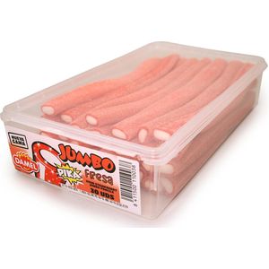 Damel Jumbo sour strawberry sticks 30 stuks