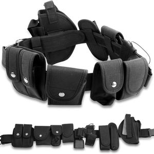 Tactical Belt Heavy Duty Utility Multifunctionele Heuptas Guard Equipment Molle Pouch Kit Tactical Belt Tactische riem Heavy Duty Utility Multifunctionele heuptas Bewakingsapparatuur Molle Pouch Kit Tactische riem