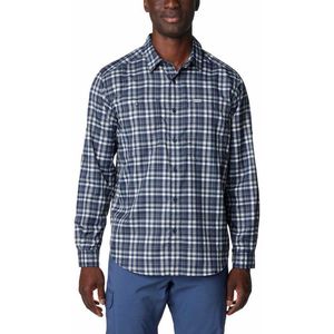 Columbia Silver Ridge™ Shirt Met Lange Mouwen Blauw S Man