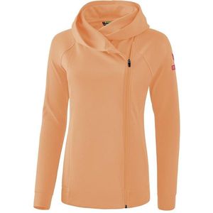 Erima Essential Sweatjack met Capuchon Dames Peach-Love Rose Maat 40