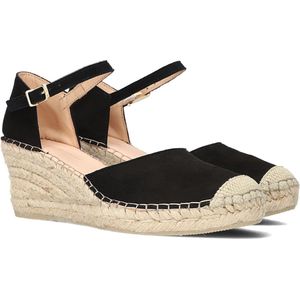 Fred De La Bretoniere 153010272 Espadrilles - Zomer Schoenen - Dames - Zwart - Maat 40