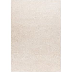 Basic Home Dream Vloerkleed - Hoogpolig Tapijt - Soft - Effen - Creme- 200x290 CM