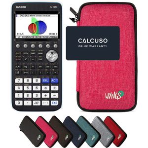 CALCUSO Basispakket roze met Grafische Rekenmachine Casio FX-CG 50