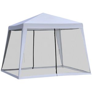 Feesttent - LuxeGarden - Waterbestendig - Muskietennet - Grijs
