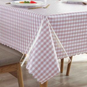 Transparante tafelfolie 013 mm pvc waterdicht - Afwasbaar glasheldere folie voor buiten - ANRO tafelkleed voor tafelbescherming