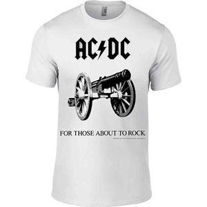 AC/DC Heren Tshirt -M- For Those About To Rock Wit