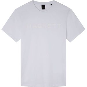 Hackett Essential T-shirt Met Korte Mouwen Wit S Man