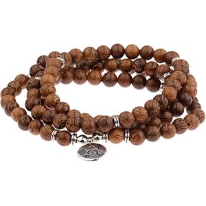 N3 Collecties Multilayer yoga houten kralen Boeddha armband voor dames heren