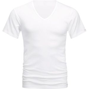 Mey - Noblesse V-hals T-shirt Wit - Heren - Maat L - Slim-fit