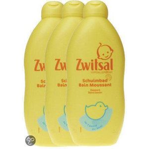 Zwitsal - Schuimbad 3 x 400 ml - Voordeelverpakking