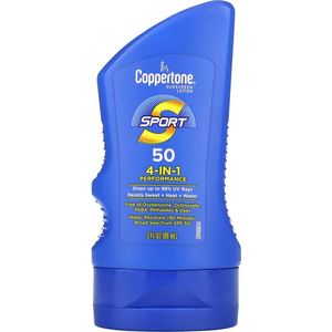 Coppertone - Sport- Sunscreen Lotion- 4-In-1 Performance - SPF 50 - 89 ml