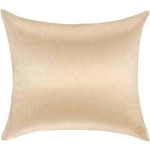 Zijden Kussensloop Donker Champagne - 22MM - 60x70cm - Satijnen kussensloop