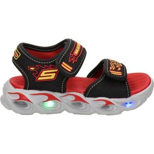 Skechers Thermo Splash jongens sandaal - Zwart multi - Maat 30