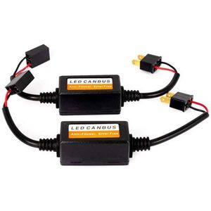 H7 CANBUS kabel voor H7 LED koplampen set - flikkervrij - foutvrij - 12VDC