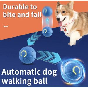 Dieren Speelgoed - Huisdieren - Dieren Speeltjes - Zelfrollende Bal - Honden Speelgoed - Katten Speelgoed - Interactieve Speelgoed Voor Dieren - Active Rolling Ball Dog - Self-rolling Ball - Pet Toy - Blauw - Blue -