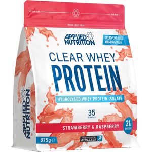 Clear Whey (Strawberry/Raspberry - 875 gram) - APPLIED NUTRITION - Eiwitshake - Whey Protein - Eiwitpoeder - Sportvoeding