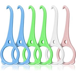 Aligner Removal Tool 6 stuks - onzichtbare tandverwijdering - Chewies Removal Tool Kit - Aligner Tand Haak - Orale Corrector - Retainer Remover - Tand Mondverzorging - verwijderingstool voor onzichtbare beugels .