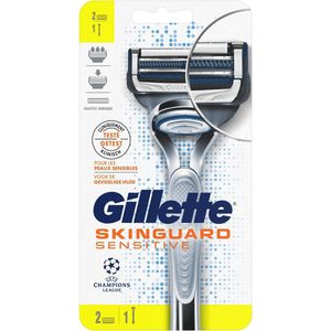 Gillette Skinguard Sensitive Scheersysteem + 1 Scheermesje Mannen