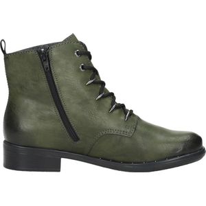 Rieker Dames veterschoenen Veterschoenen Hoog - groen - Maat 36